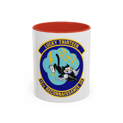 13th Reconnaissance Squadron (U.S. Air Force) Accent Coffee Mug