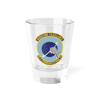 89th Communications Squadron (U.S. Air Force) Shot Glass 1.5oz