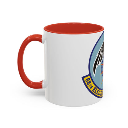 68th Electronic Warfare Squadron (U.S. Air Force) Accent Coffee Mug