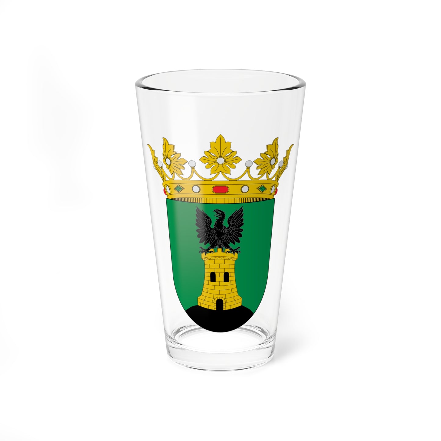 Escudo de Adsubia (Spain) (Coat of Arms) Pint Glass 16oz
