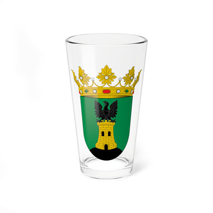 Escudo de Adsubia (Spain) (Coat of Arms) Pint Glass 16oz
