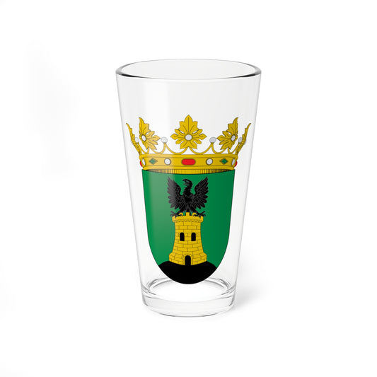 Escudo de Adsubia (Spain) (Coat of Arms) Pint Glass 16oz
