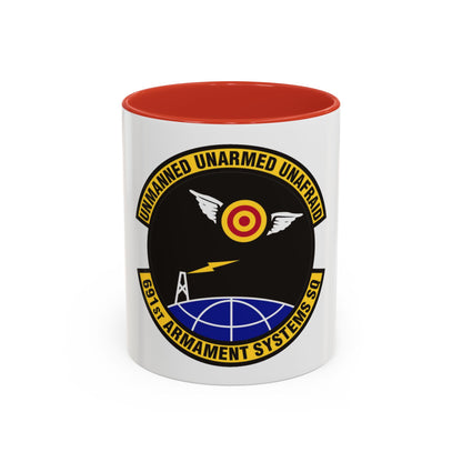 691st Armament Systems Squadron (U.S. Air Force) Accent Coffee Mug