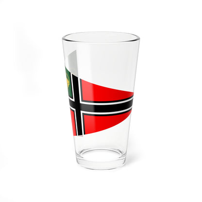 Burgee rcn puerto pollensa (Spain) Pint Glass 16oz