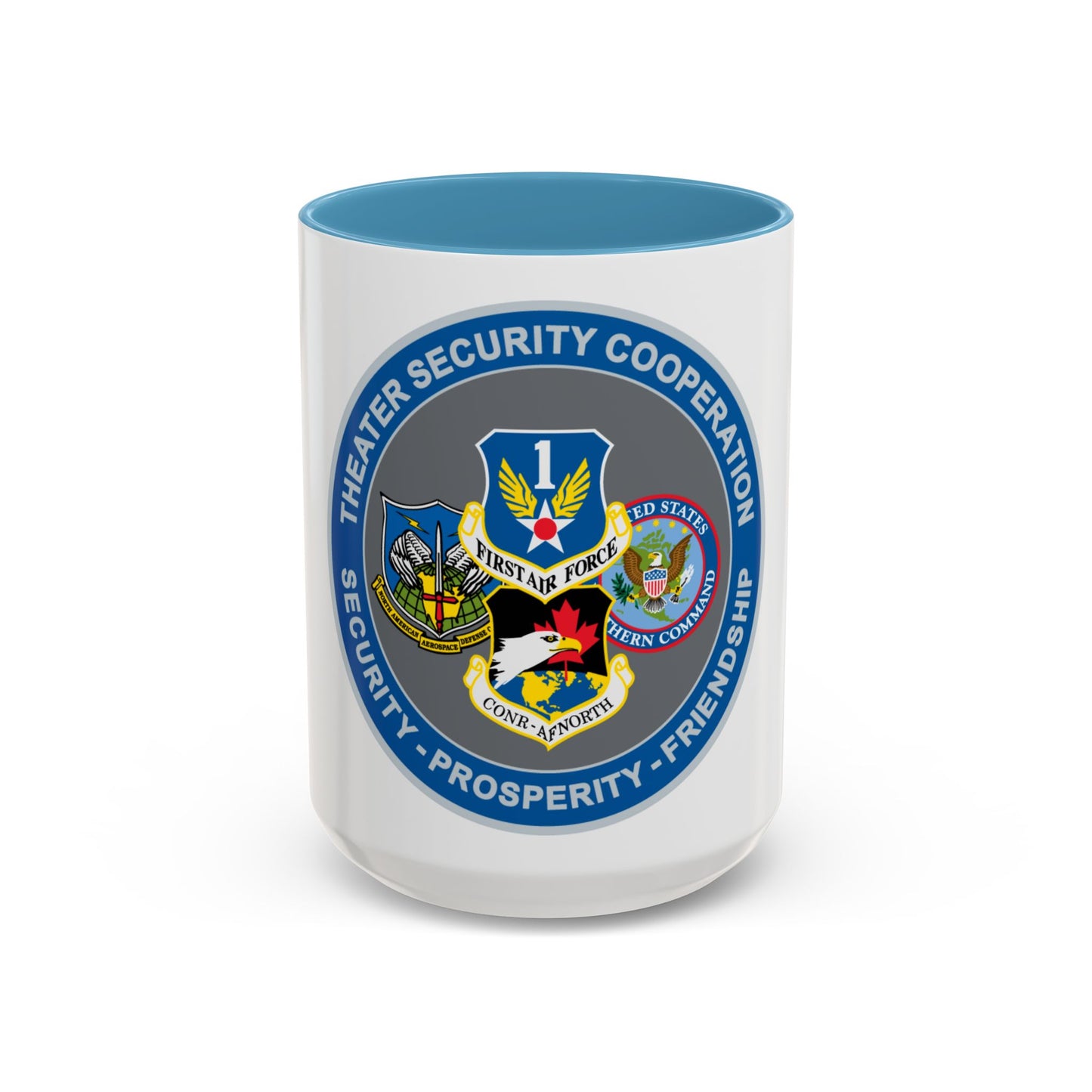 AF North TSC Theater Security Cooperation (U.S. Air Force) Accent Coffee Mug