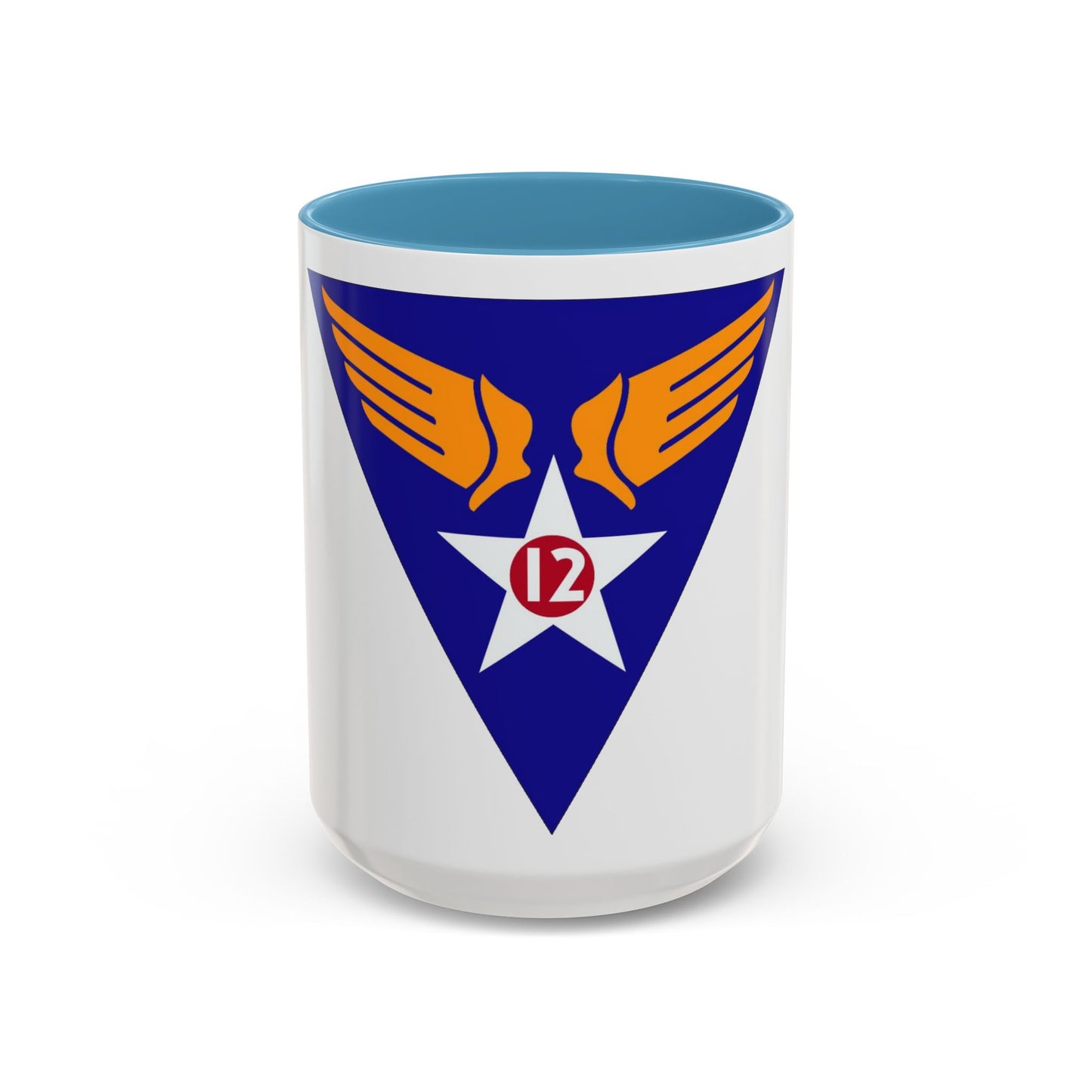 12 Air Force (U.S. Army) Accent Coffee Mug