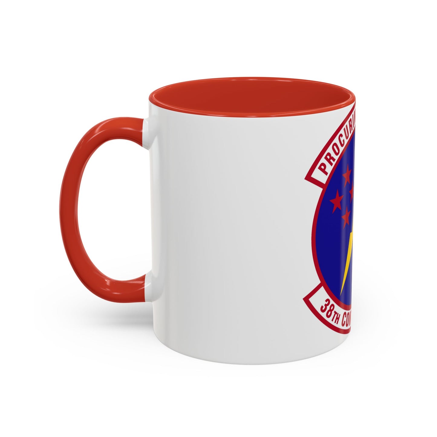 38th Contracting Squadron (U.S. Air Force) Accent Coffee Mug