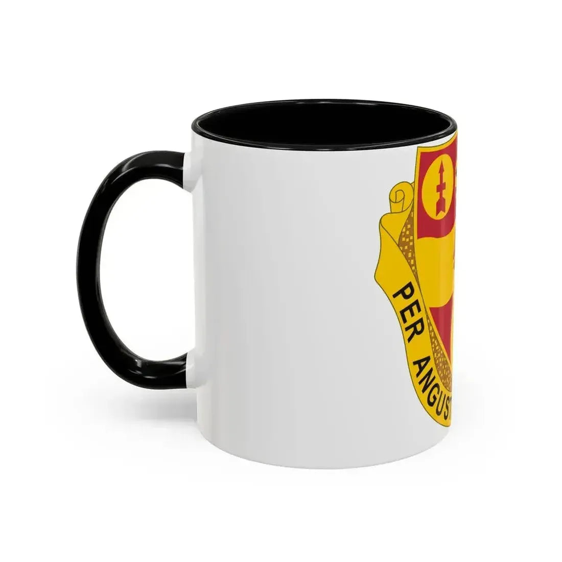 218th Field Artillery Regiment (U.S. Army) Accent Coffee Mug - Go Mug Yourself