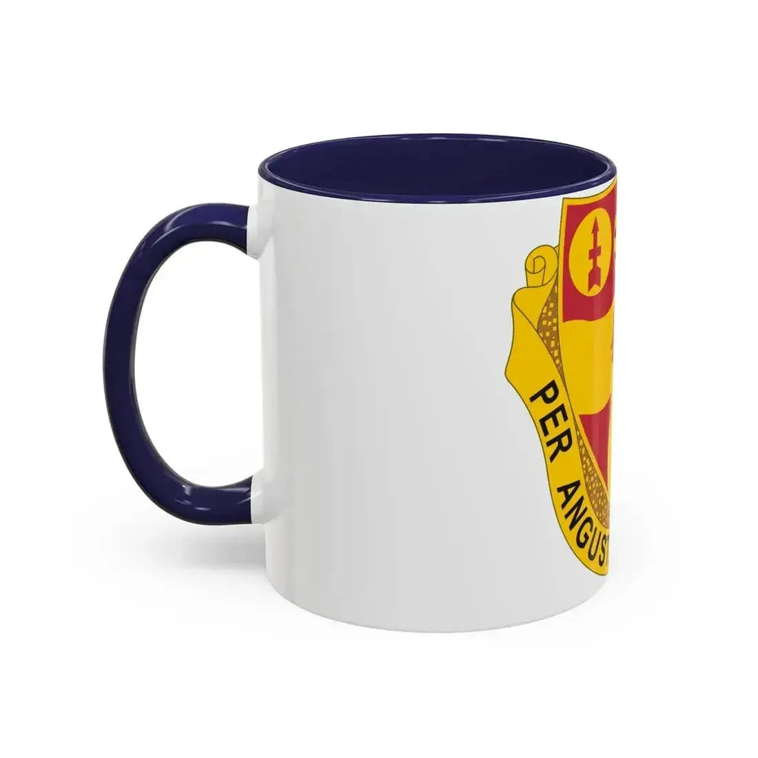 218th Field Artillery Regiment (U.S. Army) Accent Coffee Mug - Go Mug Yourself