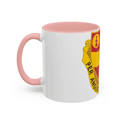 218th Field Artillery Regiment (U.S. Army) Accent Coffee Mug - Go Mug Yourself