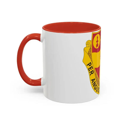 218th Field Artillery Regiment (U.S. Army) Accent Coffee Mug - Go Mug Yourself