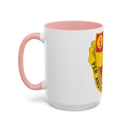 218th Field Artillery Regiment (U.S. Army) Accent Coffee Mug - Go Mug Yourself