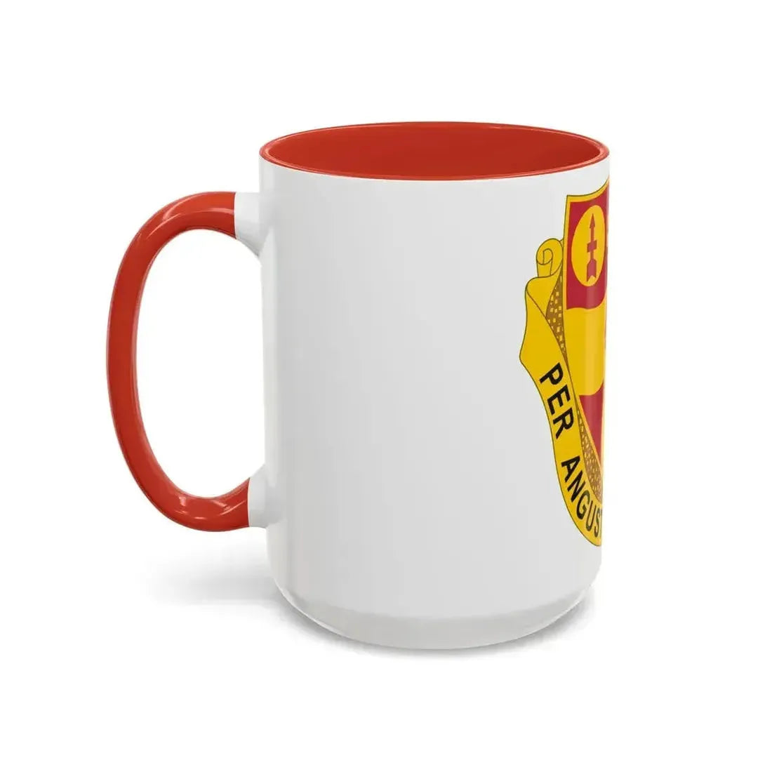218th Field Artillery Regiment (U.S. Army) Accent Coffee Mug - Go Mug Yourself