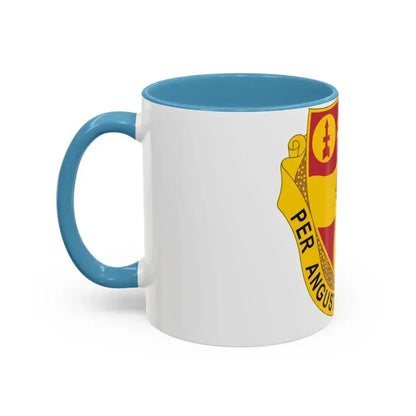 218th Field Artillery Regiment (U.S. Army) Accent Coffee Mug - Go Mug Yourself