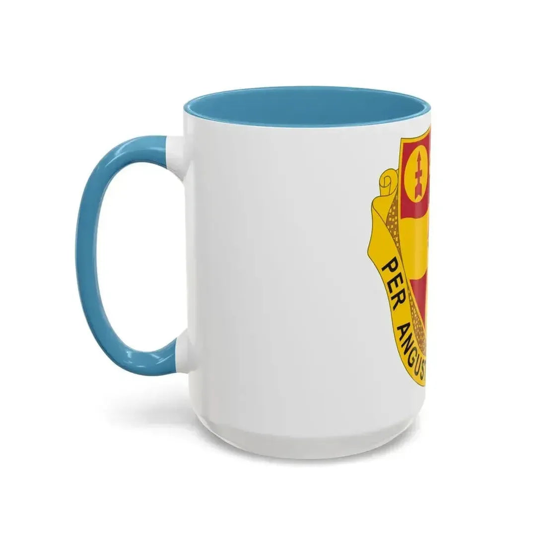 218th Field Artillery Regiment (U.S. Army) Accent Coffee Mug - Go Mug Yourself