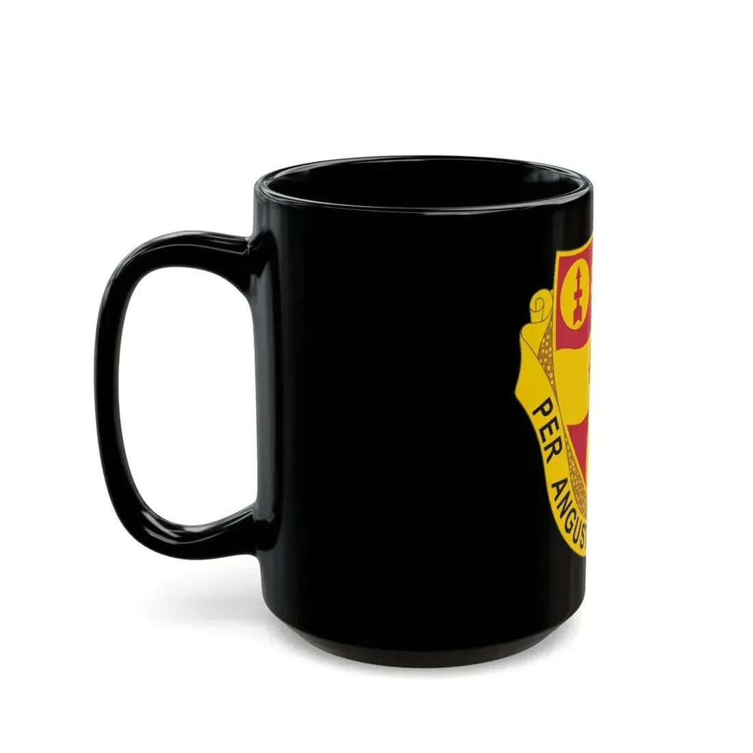 218th Field Artillery Regiment (U.S. Army) Black Coffee Mug - Go Mug Yourself