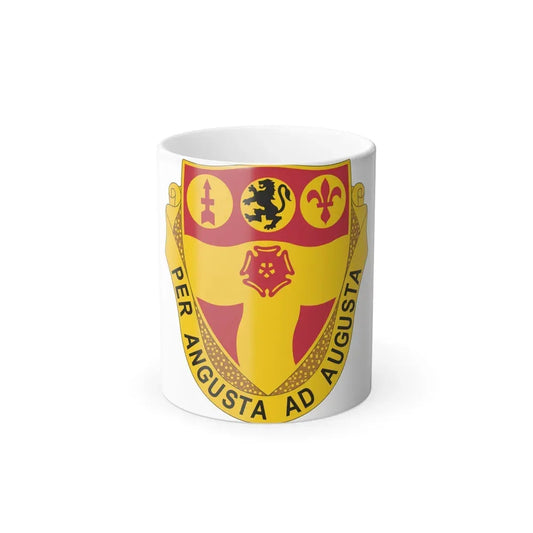 218th Field Artillery Regiment (U.S. Army) Color Changing Coffee Mug 11oz - Go Mug Yourself