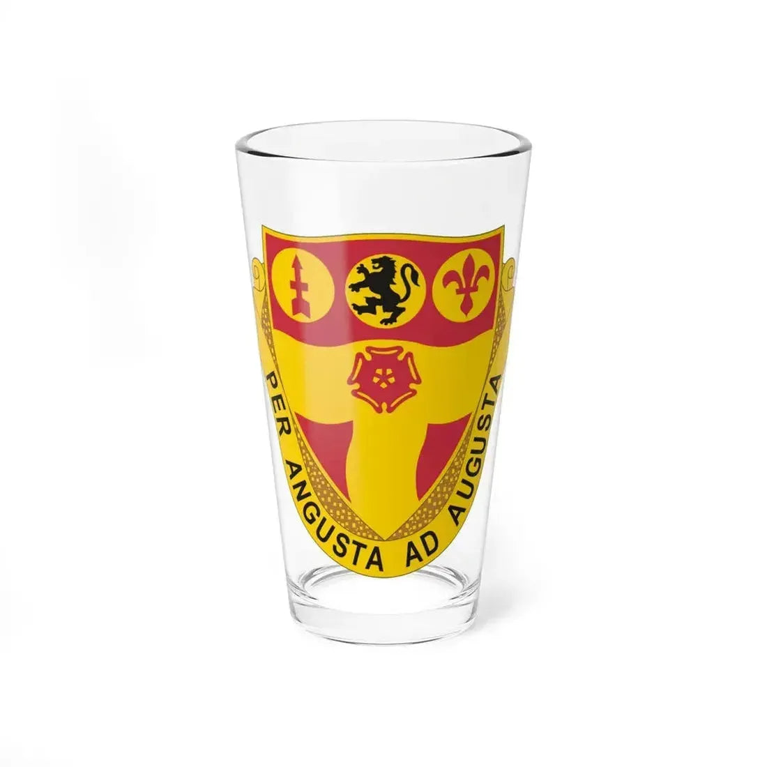 218th Field Artillery Regiment (U.S. Army) Pint Glass 16oz 16oz - Go Mug Yourself