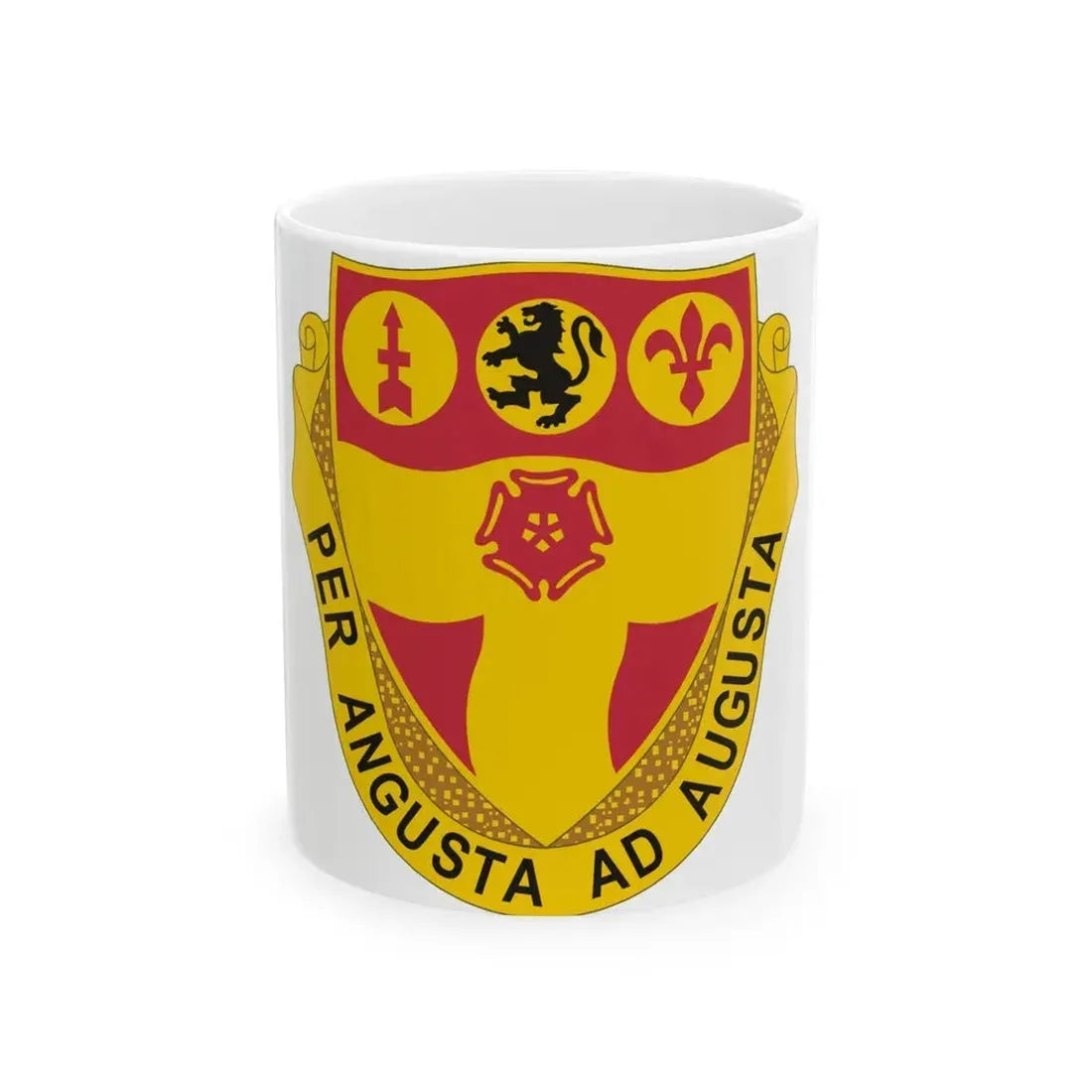 218th Field Artillery Regiment (U.S. Army) White Coffee Mug 11oz - Go Mug Yourself