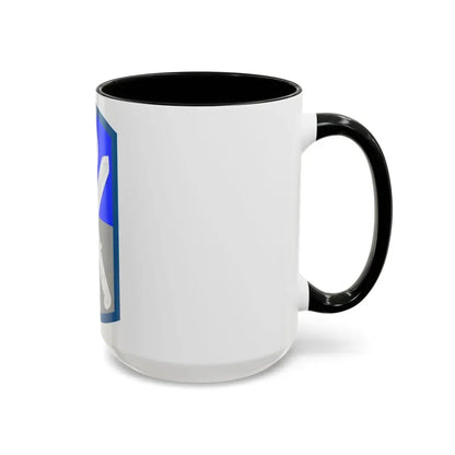218th Infantry Brigade SSI (U.S. Army) Accent Coffee Mug - Go Mug Yourself