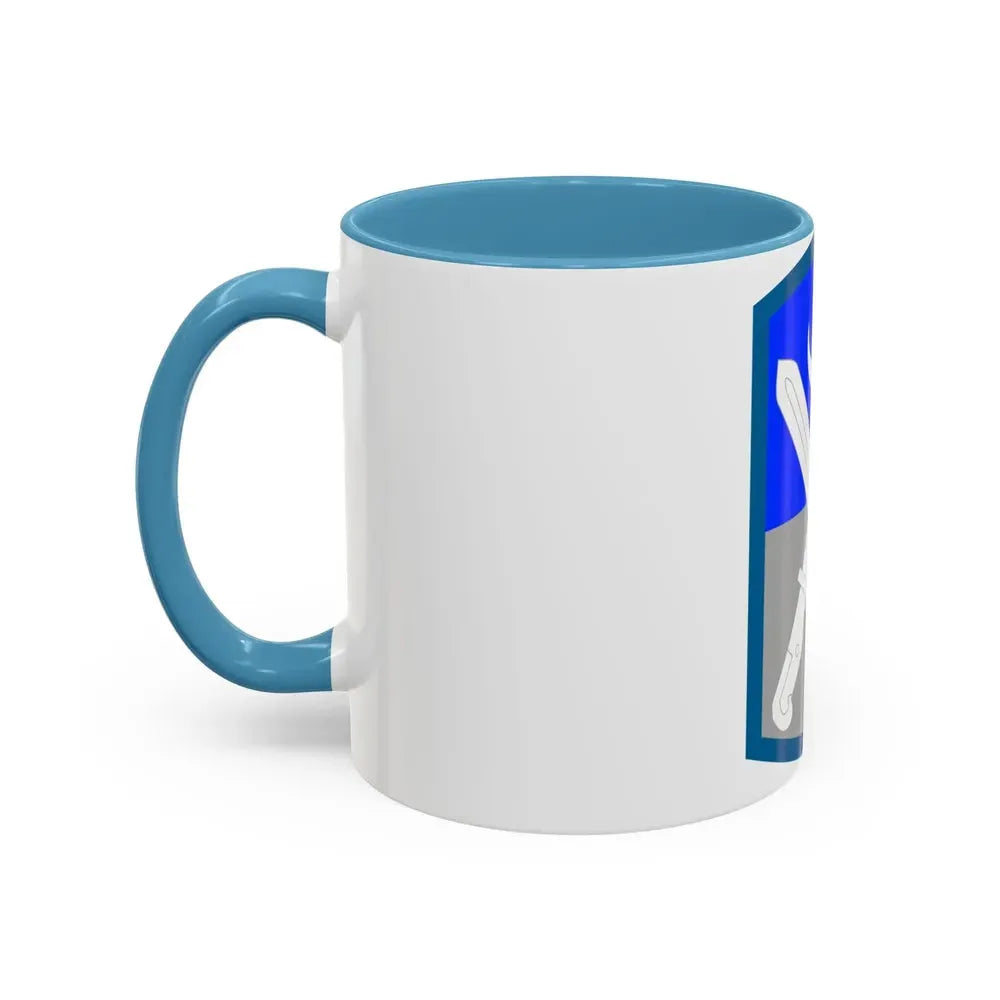 218th Infantry Brigade SSI (U.S. Army) Accent Coffee Mug - Go Mug Yourself