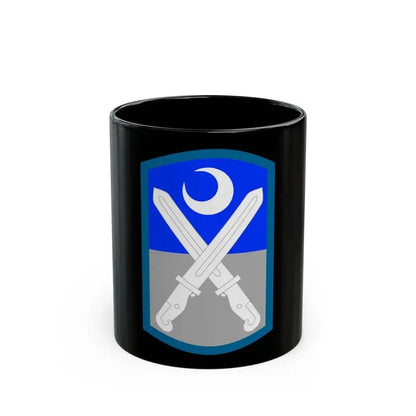 218th Infantry Brigade SSI (U.S. Army) Black Coffee Mug 11oz - Go Mug Yourself