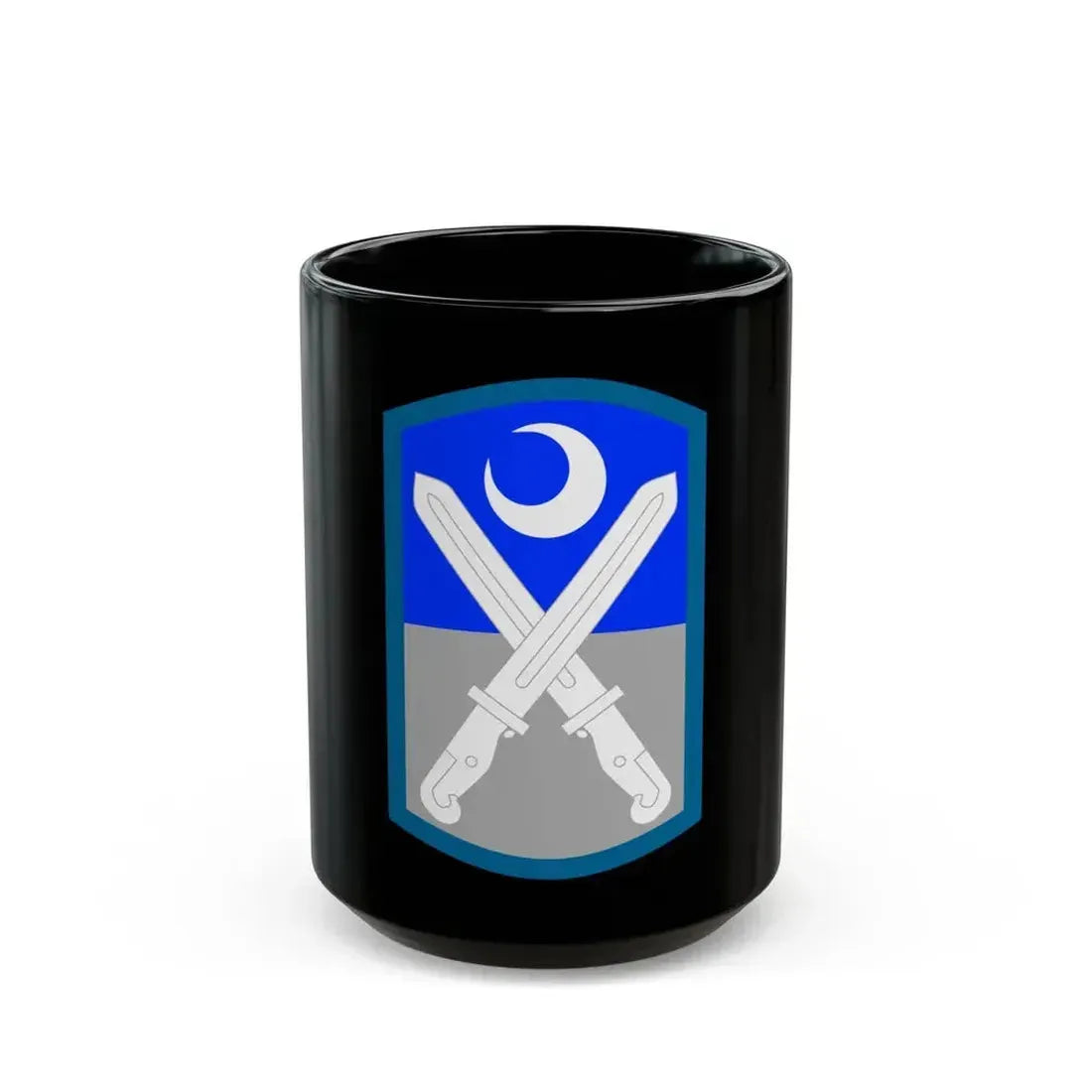 218th Infantry Brigade SSI (U.S. Army) Black Coffee Mug 15oz - Go Mug Yourself
