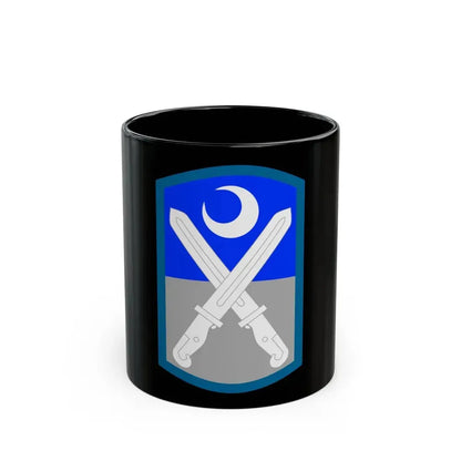 218th Infantry Brigade SSI (U.S. Army) Black Coffee Mug - Go Mug Yourself