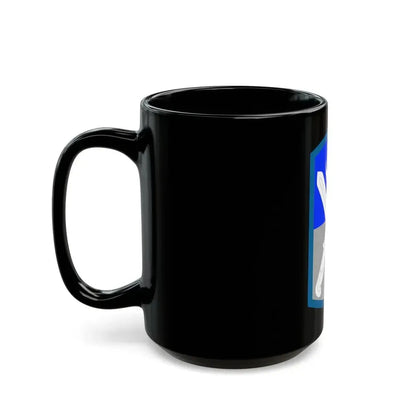 218th Infantry Brigade SSI (U.S. Army) Black Coffee Mug - Go Mug Yourself