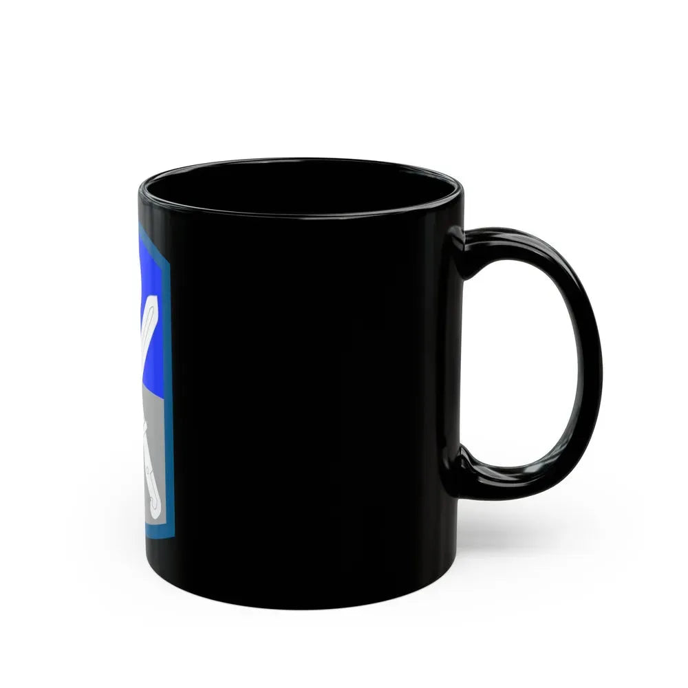 218th Infantry Brigade SSI (U.S. Army) Black Coffee Mug - Go Mug Yourself