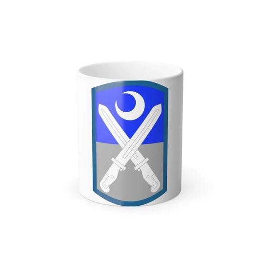 218th Infantry Brigade SSI (U.S. Army) Color Changing Coffee Mug 11oz - Go Mug Yourself