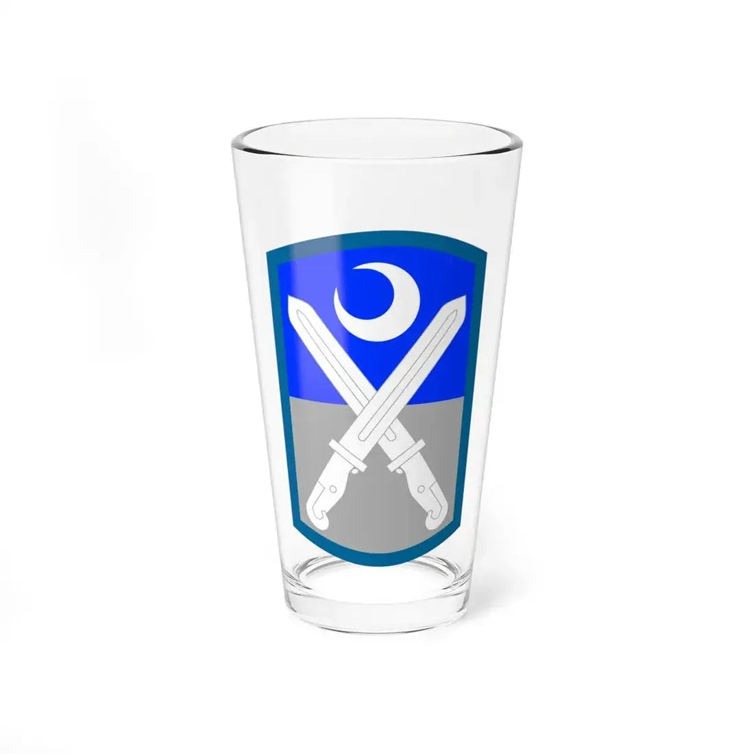 218th Infantry Brigade SSI (U.S. Army) Pint Glass 16oz 16oz - Go Mug Yourself