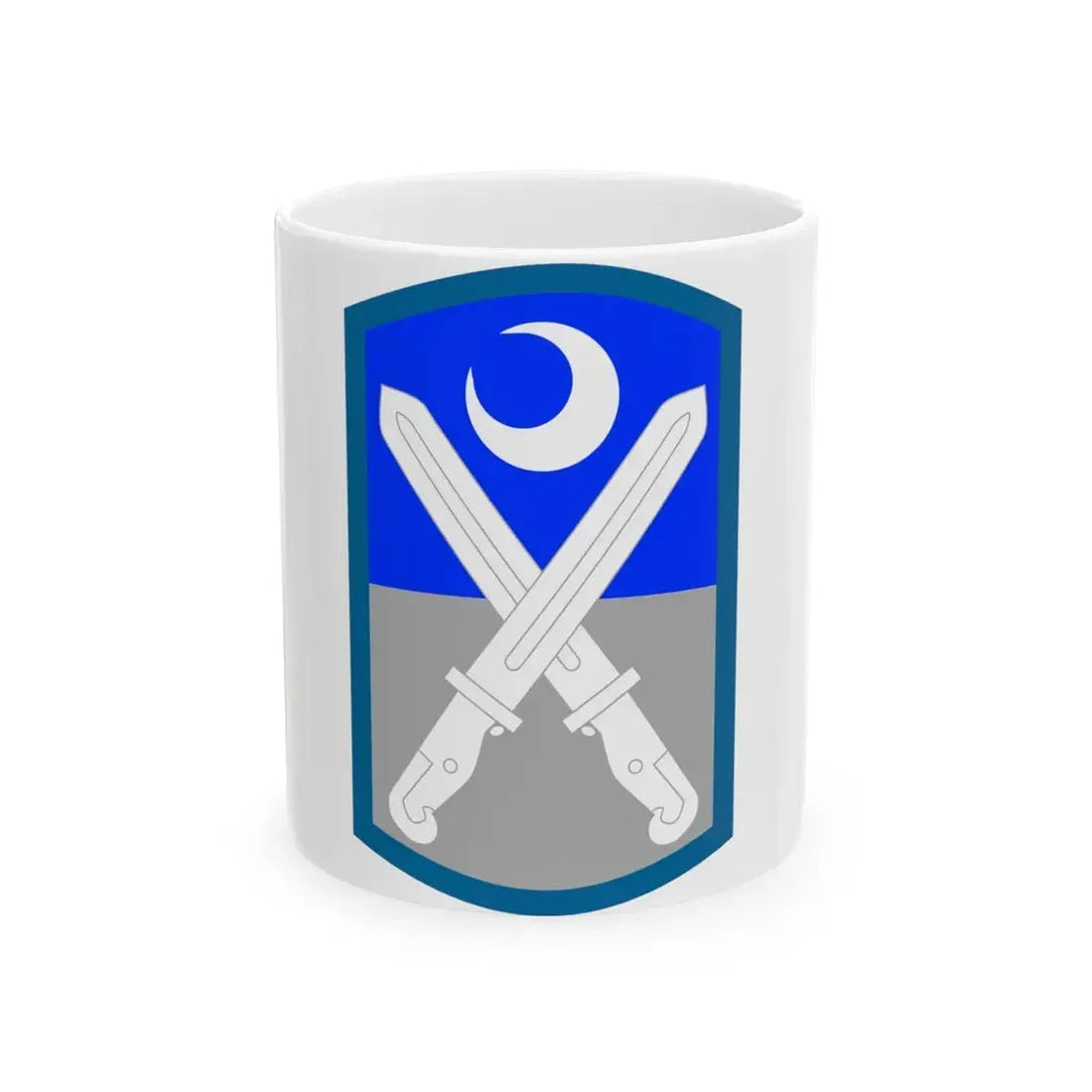 218th Infantry Brigade SSI (U.S. Army) White Coffee Mug 11oz - Go Mug Yourself