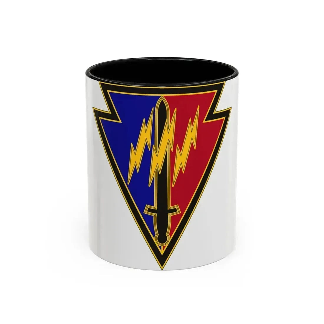 219 Engineer Brigade (U.S. Army) Accent Coffee Mug 11oz Black - Go Mug Yourself