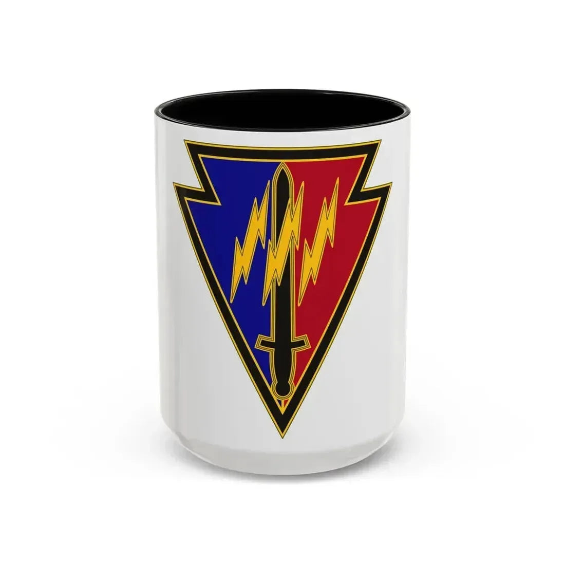 219 Engineer Brigade (U.S. Army) Accent Coffee Mug 15oz Black - Go Mug Yourself