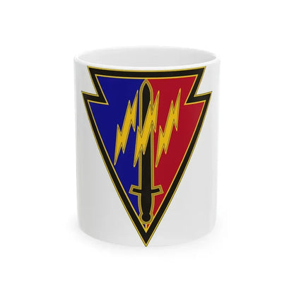 219 Engineer Brigade (U.S. Army) White Coffee Mug - Go Mug Yourself