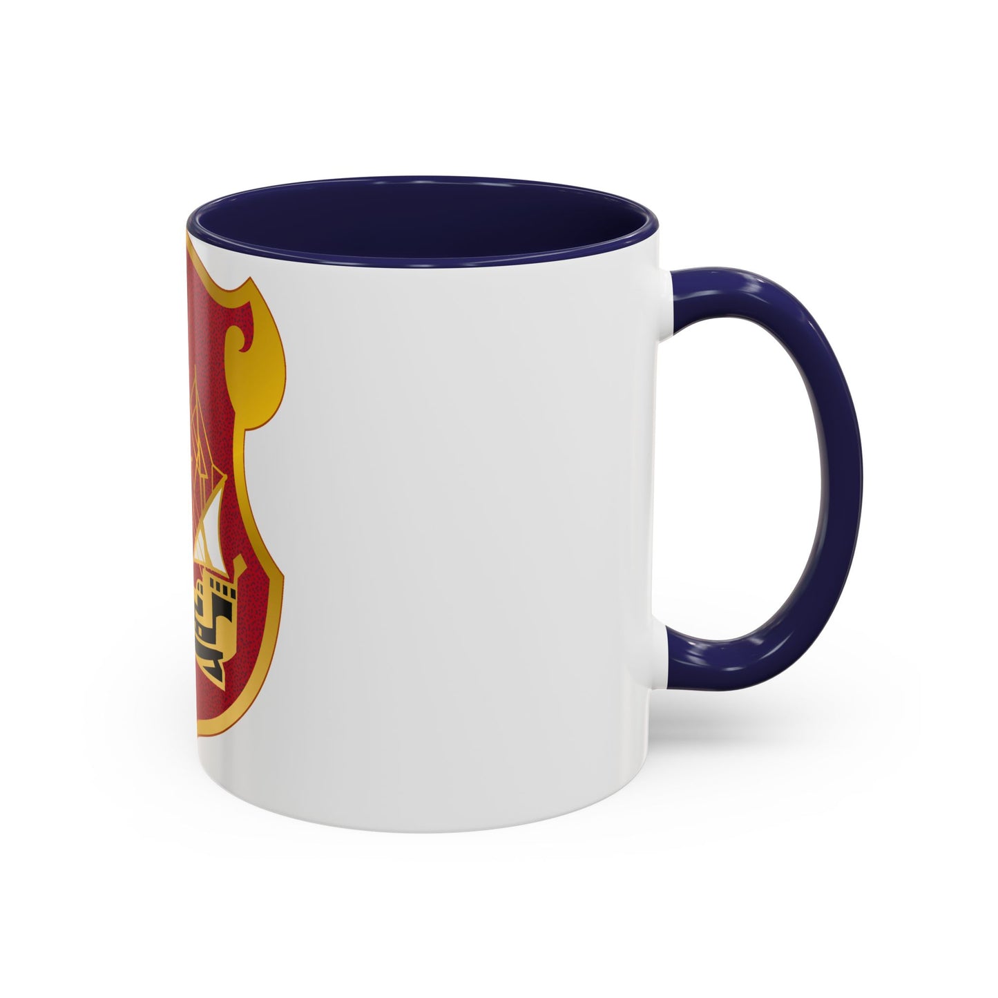 9 Antiaircraft Artillery Gun Battalion (U.S. Army) Accent Coffee Mug