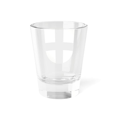 COA of United Baltic Duchy (Latvia) (Coat of Arms) Shot Glass 1.5oz