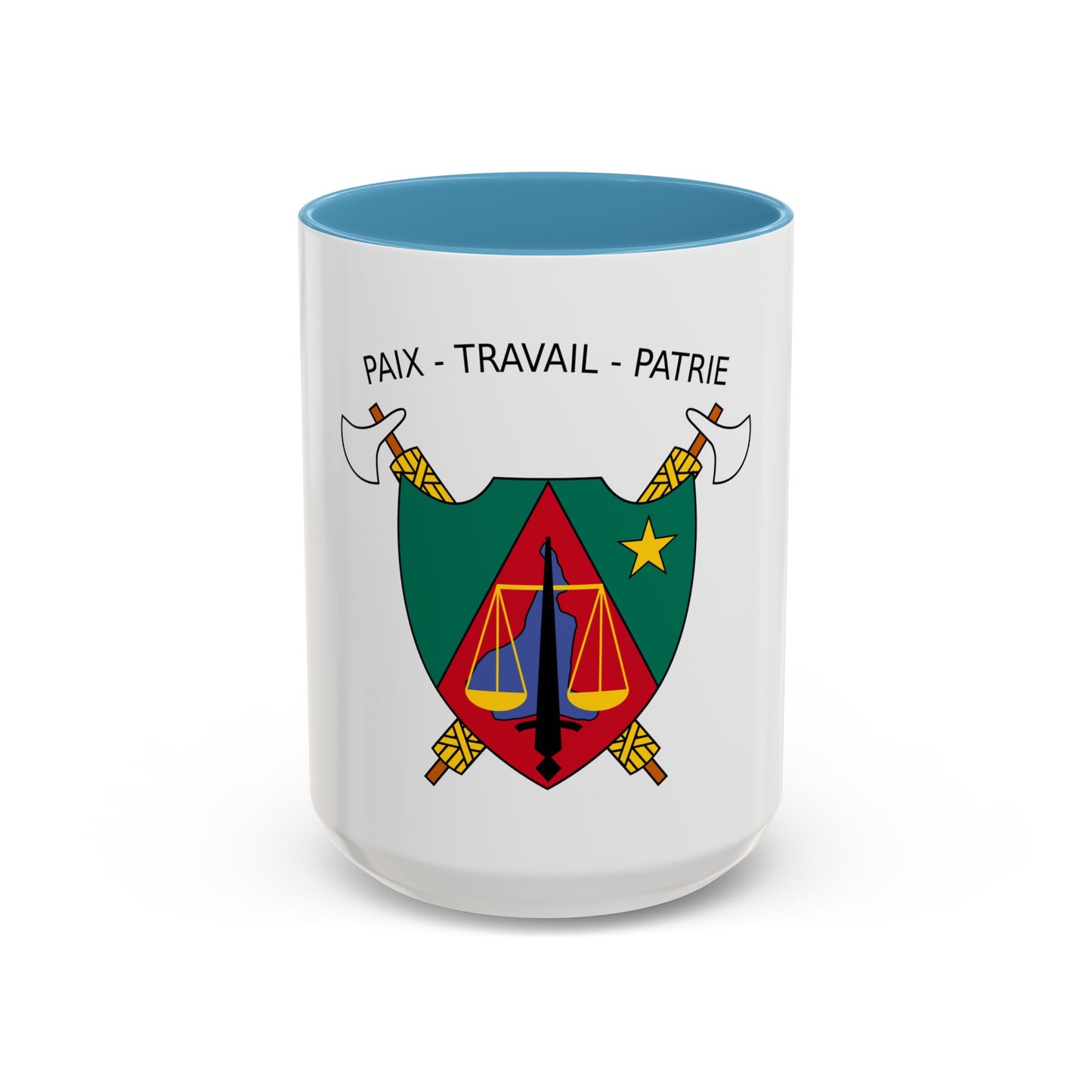 Coat of Arms of Cameroon (1975-1986) - Accent Coffee Mug