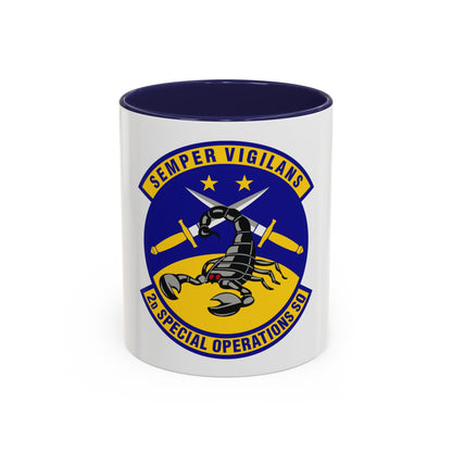 2d Special Operations Squadron (U.S. Air Force) Accent Coffee Mug