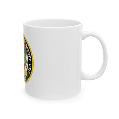 USCG Marine Safety Unit Houma LA (U.S. Coast Guard) White Coffee Mug