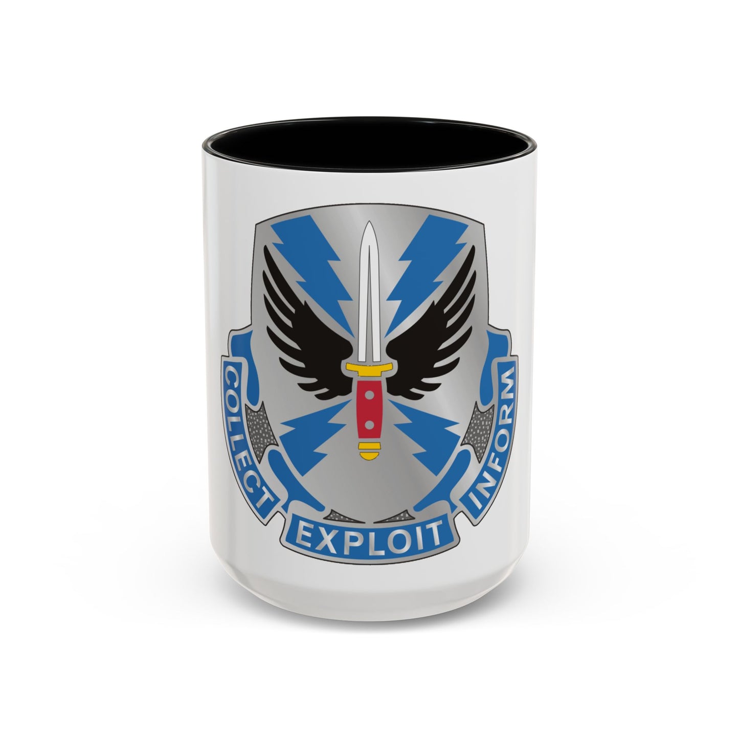337 Military Intelligence Battalion (U.S. Army) Accent Coffee Mug
