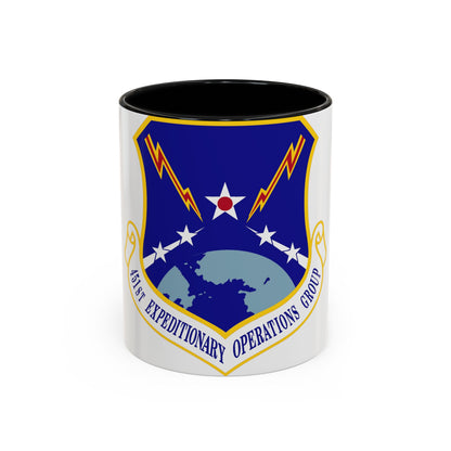 451st Expeditionary Operations Group (U.S. Air Force) Accent Coffee Mug