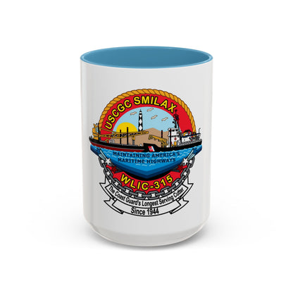 CGC Smilax WLIC   315 (U.S. Coast Guard) Accent Coffee Mug