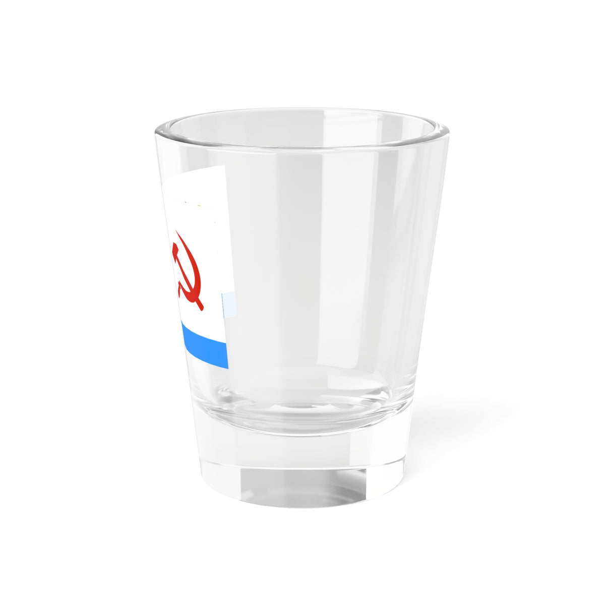 USSR Naval 1950 redban (Russia) Shot Glass 1.5oz