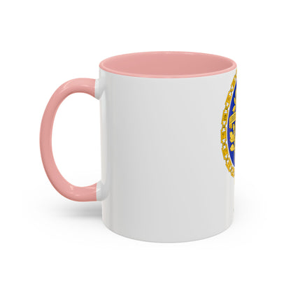 Coat of arms of the French Republic - Accent Coffee Mug