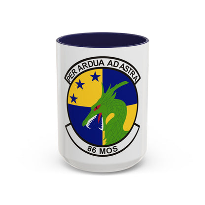 86th Maintenance Operations Squadron (U.S. Air Force) Accent Coffee Mug