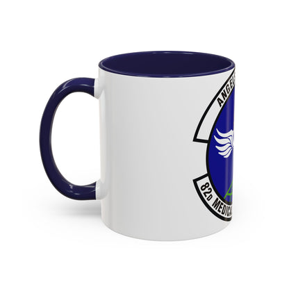 82d Medical Operations Squadron (U.S. Air Force) Accent Coffee Mug