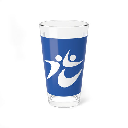 Flag of Hikari Yamaguchi (Japan) Pint Glass 16oz