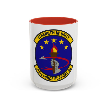 916th Force Support Squadron (U.S. Air Force) Accent Coffee Mug